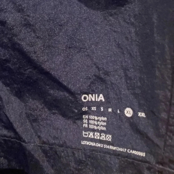 Onia Nylon Crinkle Multifunctional Short - Picture 4 of 7